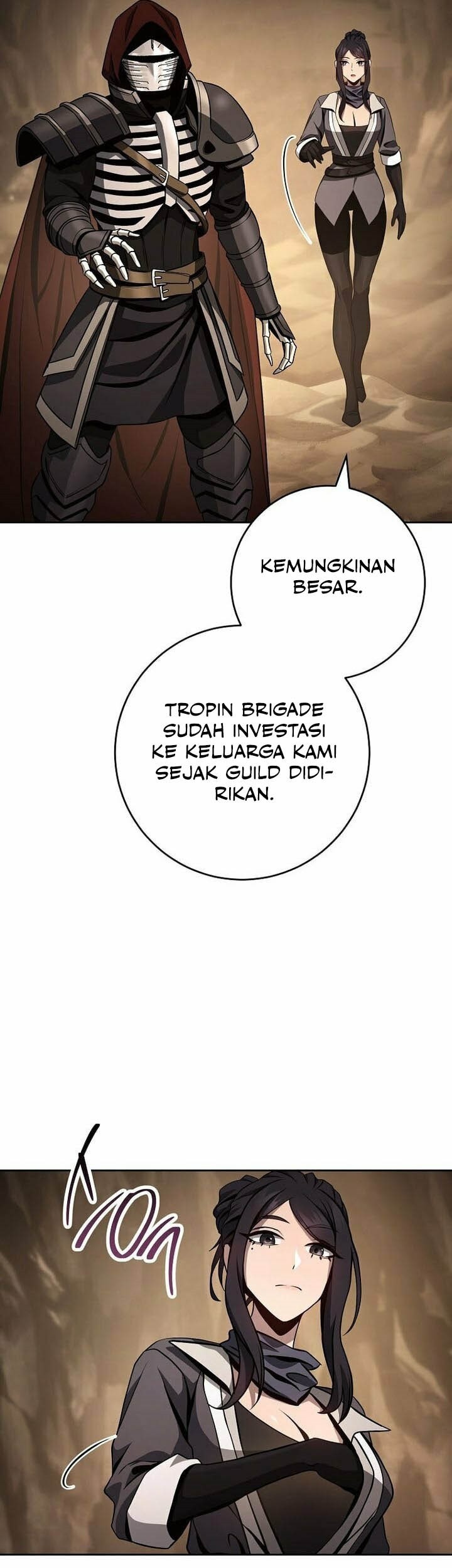 Skeleton Soldier Couldn’t Protect the Dungeon Chapter 342 Gambar 39