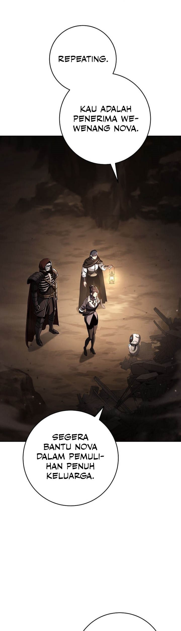 Baca Komik Skeleton Soldier Couldn’t Protect the Dungeon Chapter 345 Gambar 1