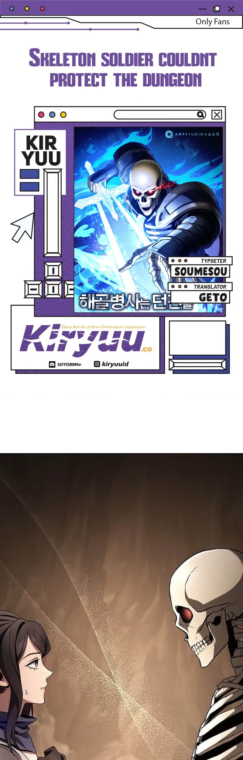 Baca Komik Skeleton Soldier Couldn’t Protect the Dungeon Chapter 347 Gambar 1