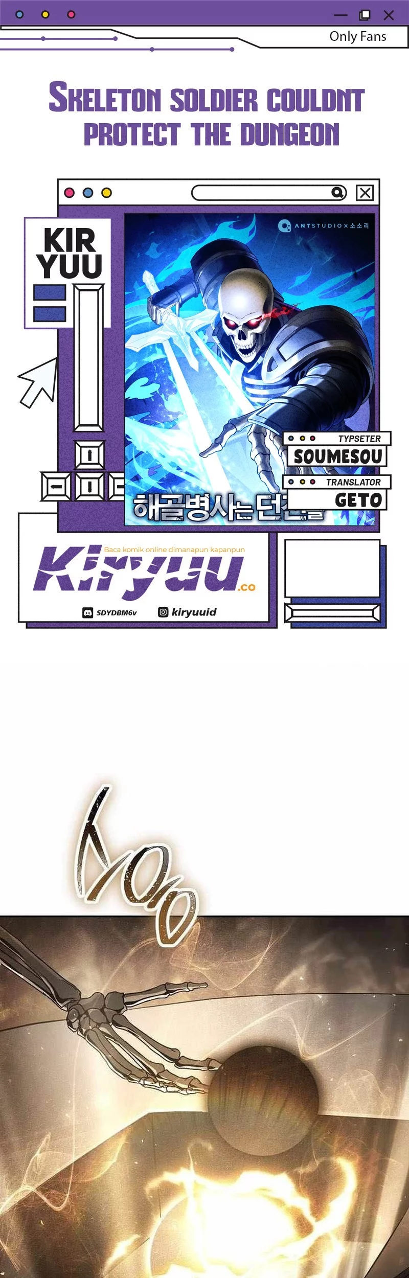 Baca Komik Skeleton Soldier Couldn’t Protect the Dungeon Chapter 348 Gambar 1