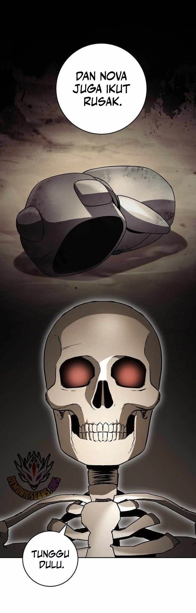 Skeleton Soldier Couldn’t Protect the Dungeon Chapter 348 Gambar 15