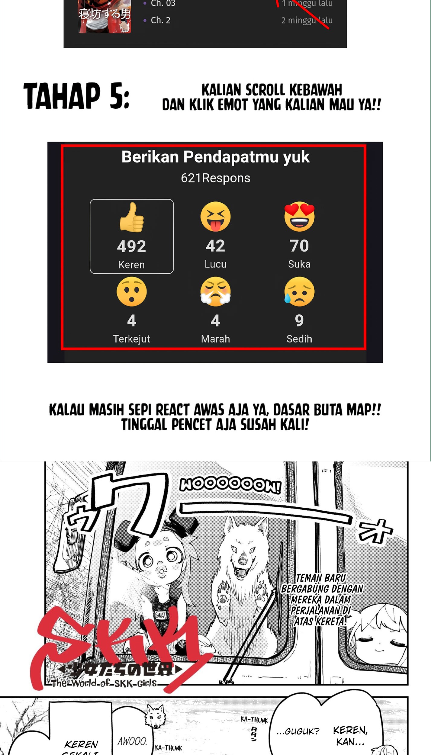 Baca  SKK – Shoujo-tachi no Sekai Chapter 12 Gambar 2