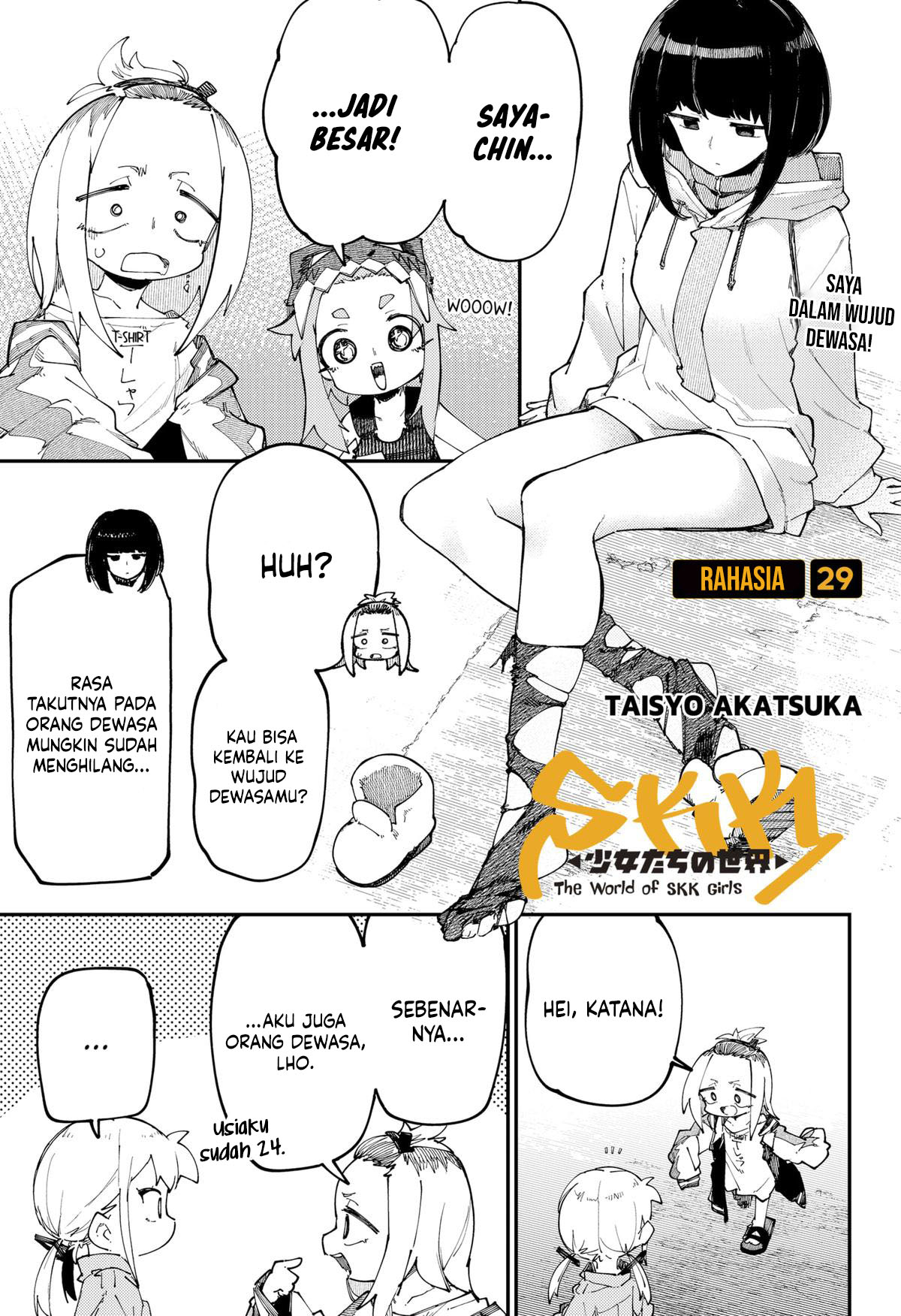 Baca  SKK – Shoujo-tachi no Sekai Chapter 29 Gambar 2