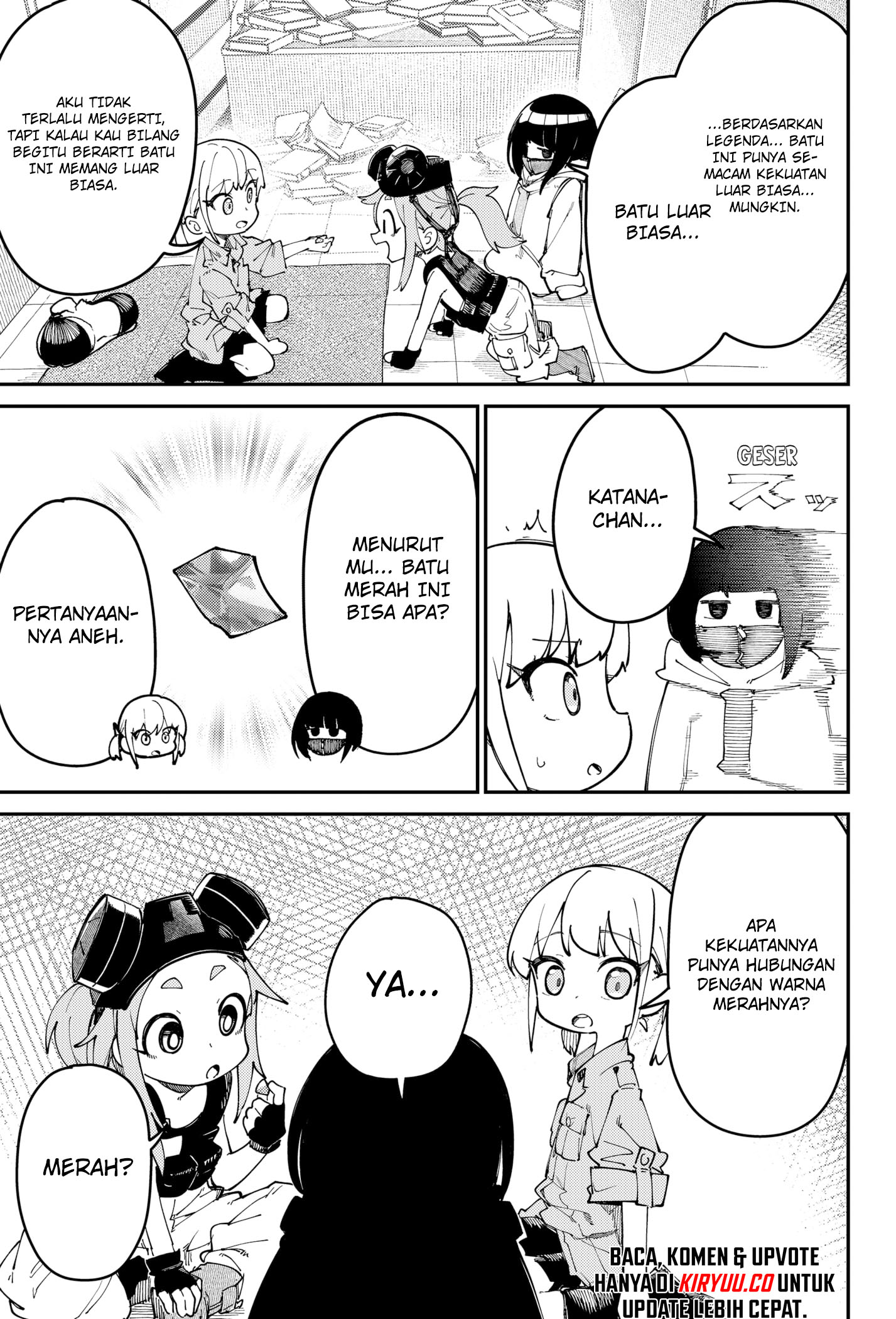 SKK – Shoujo-tachi no Sekai Chapter 3 Gambar 11
