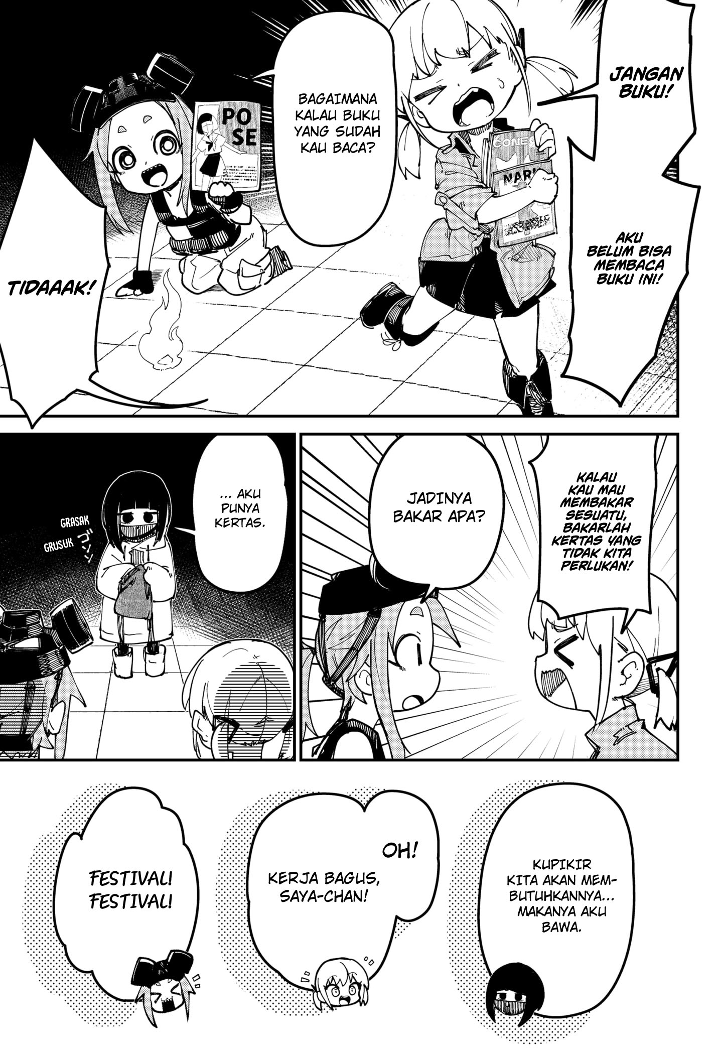 SKK – Shoujo-tachi no Sekai Chapter 3 Gambar 27
