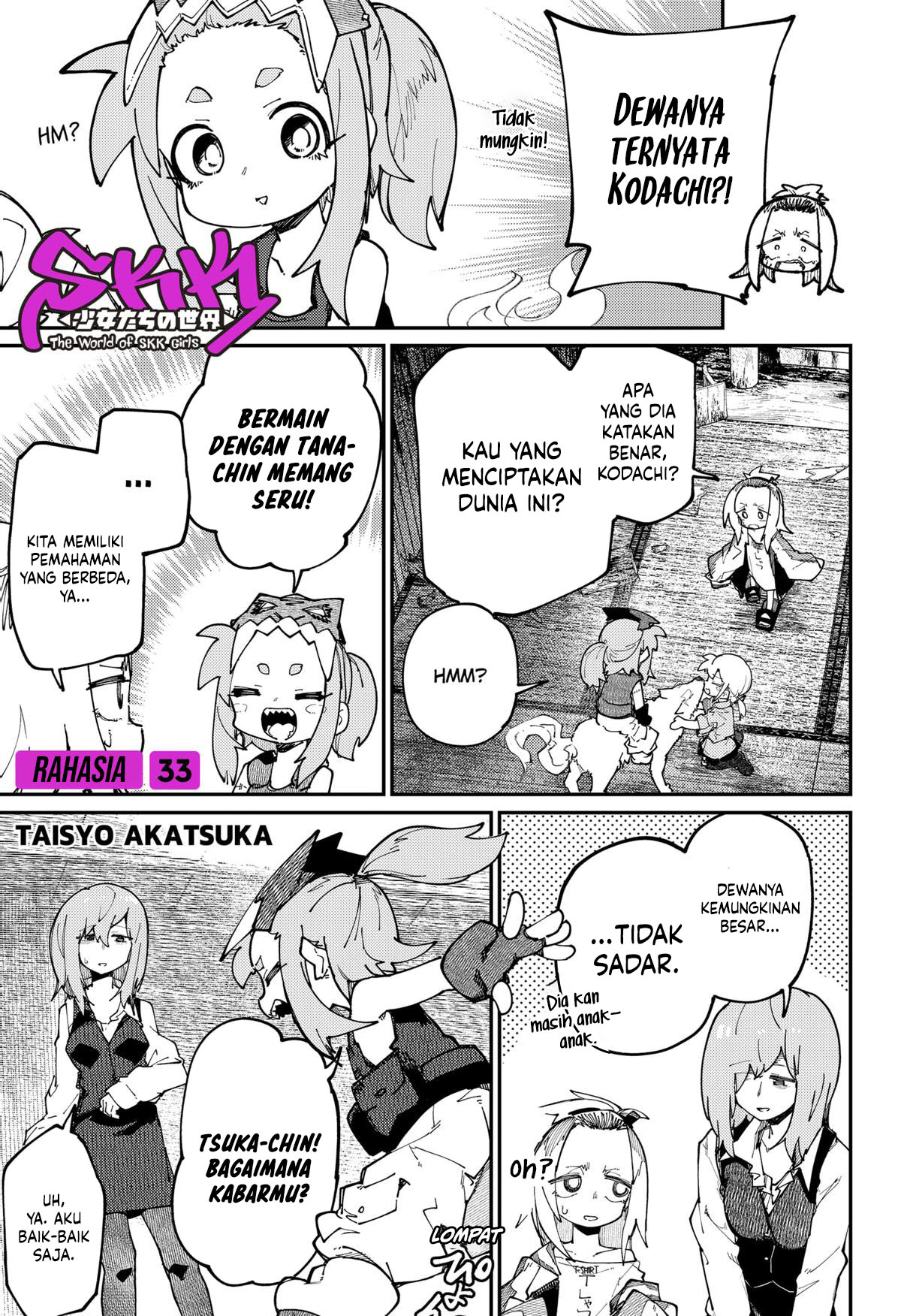 Baca SKK – Shoujo-tachi no Sekai Chapter 33 Gambar 2