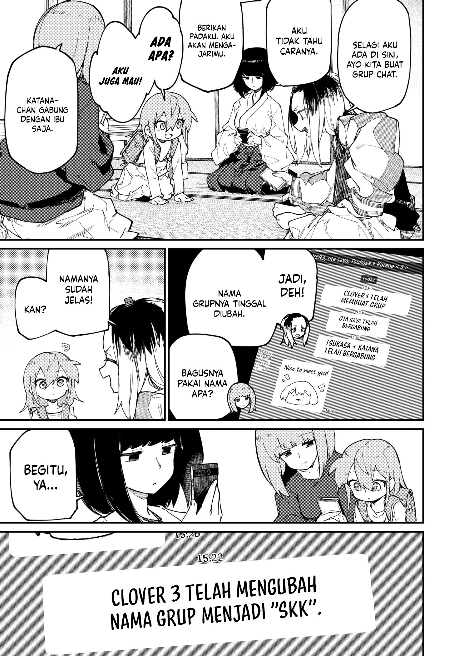 SKK – Shoujo-tachi no Sekai Chapter 34 Gambar 11