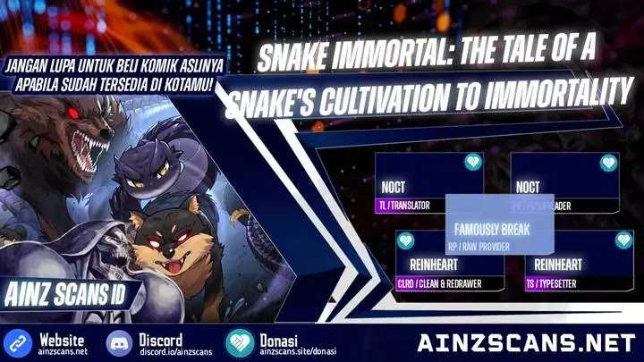 Baca Komik Snake Immortal: The Tale of a Snake’s Cultivation to Immortality Chapter 41 Gambar 1