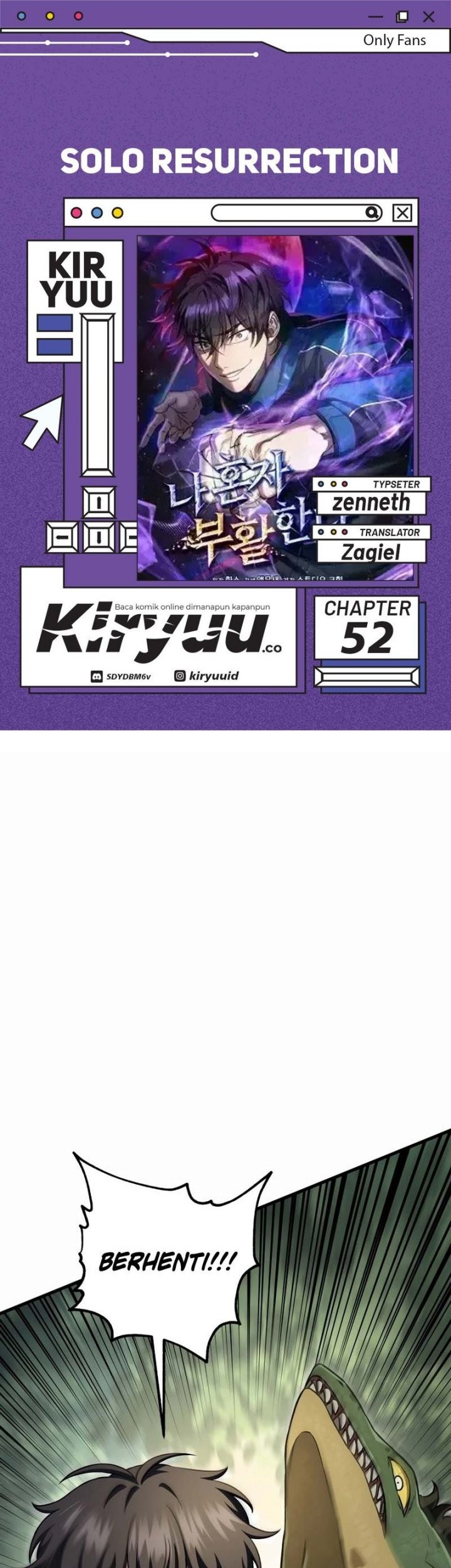 Baca Komik Solo Resurrection Chapter 52 Gambar 1