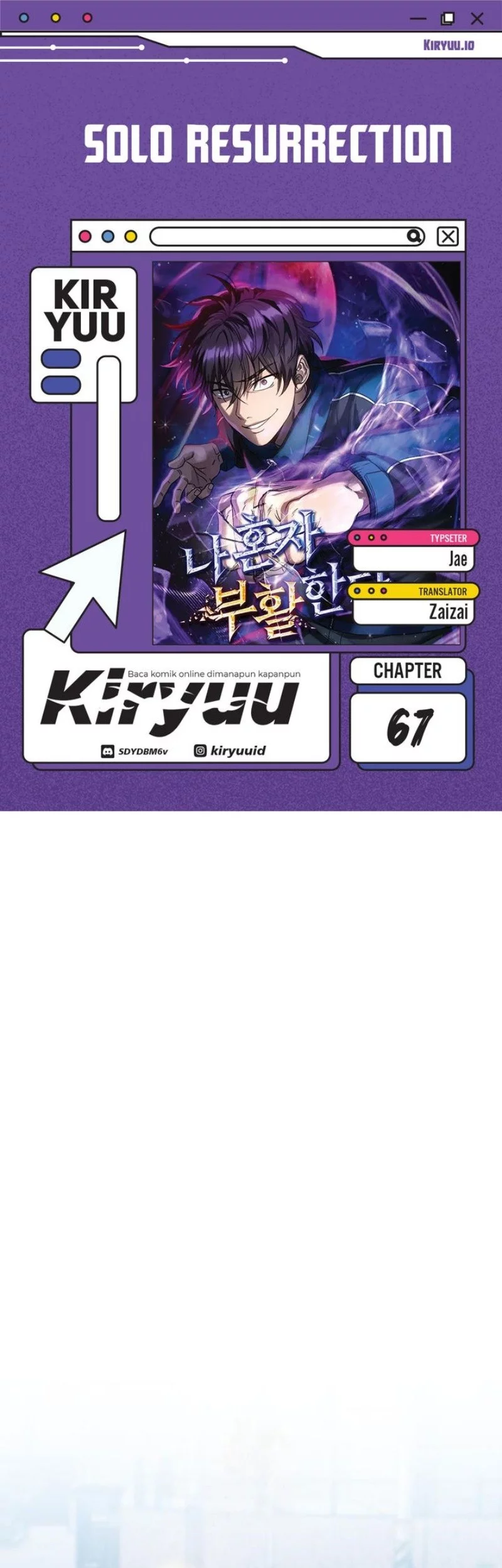 Baca Komik Solo Resurrection Chapter 67 Gambar 1