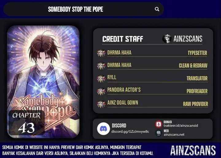 Baca Somebody Stop the Pope Chapter 43 Gambar 2