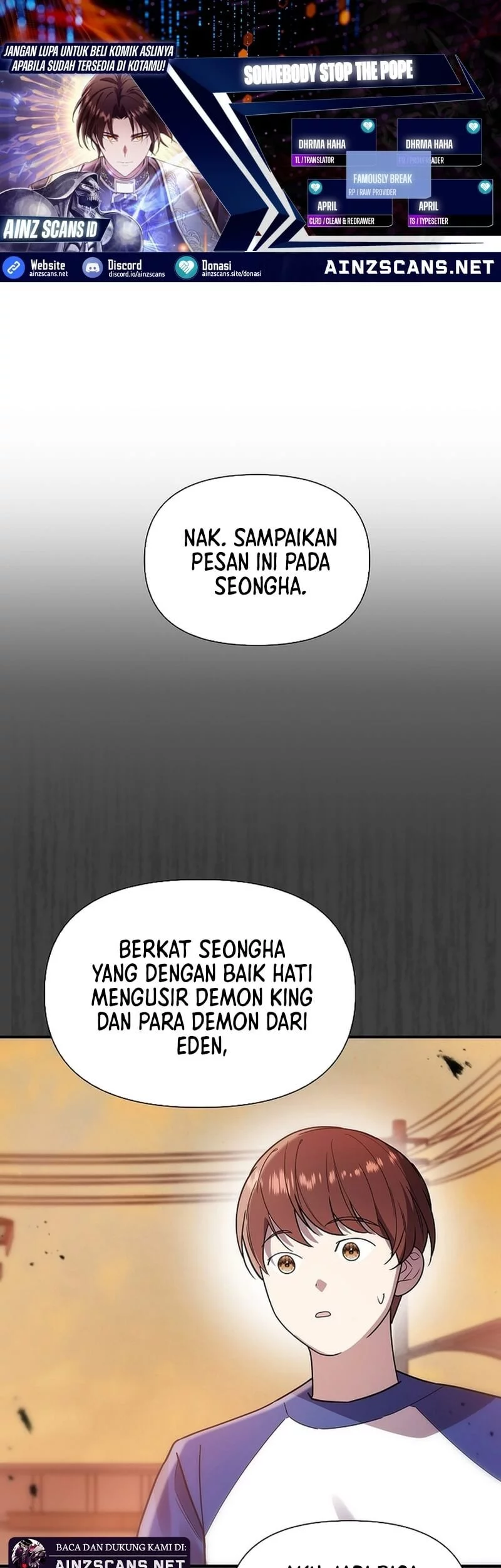 Baca Komik Somebody Stop the Pope Chapter 52 Gambar 1