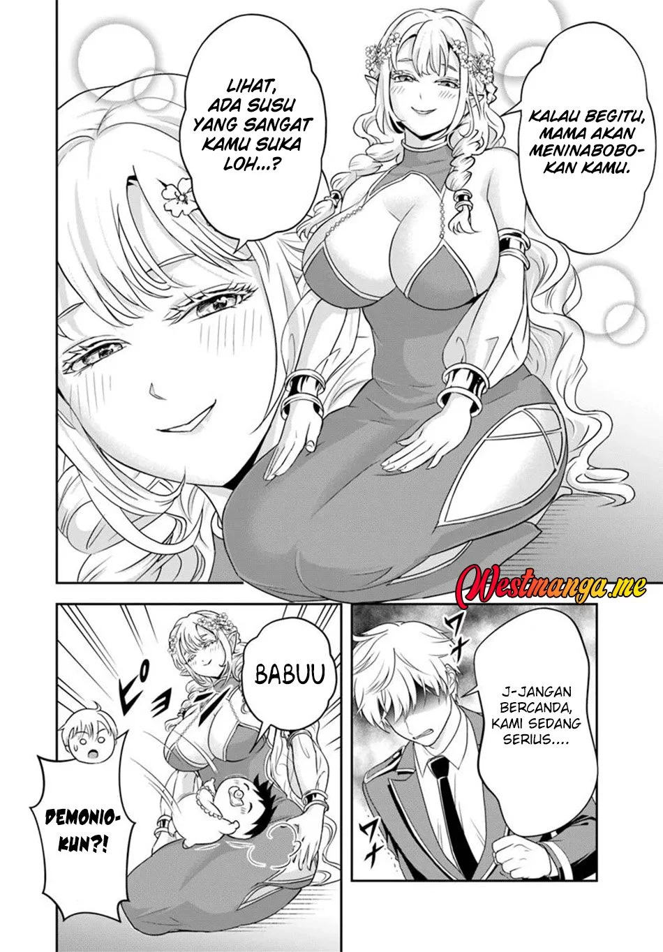 Sono Akuyaku Kizoku, Mama Heroine ga Suki Sugiru ~Shinshi na Doryoku de Saikyou to Nari Fuguu na Oshi Chara Tasukemakuru~ Chapter 22.1 Gambar 7