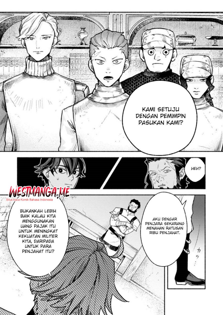 Sono Monban, Saikyou Nitsuki: Tsuihou Sareta Bougyo Ryoku 9999 no Senshi, Outo no Monban Toshite Musou Suru Chapter 38 Gambar 9