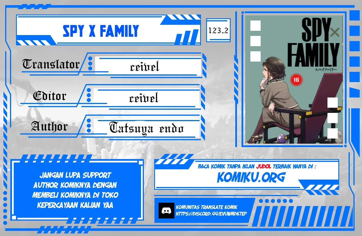 Baca Komik Spy X Family Chapter 123.2 Gambar 1