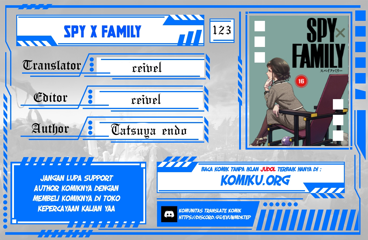 Baca Komik Spy X Family Chapter 123 Gambar 1