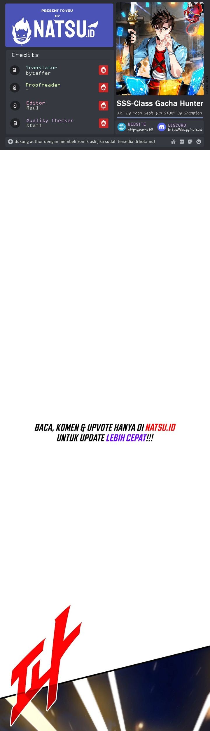 Baca Komik SSS-Class Gacha Hunter Chapter 103 Gambar 1