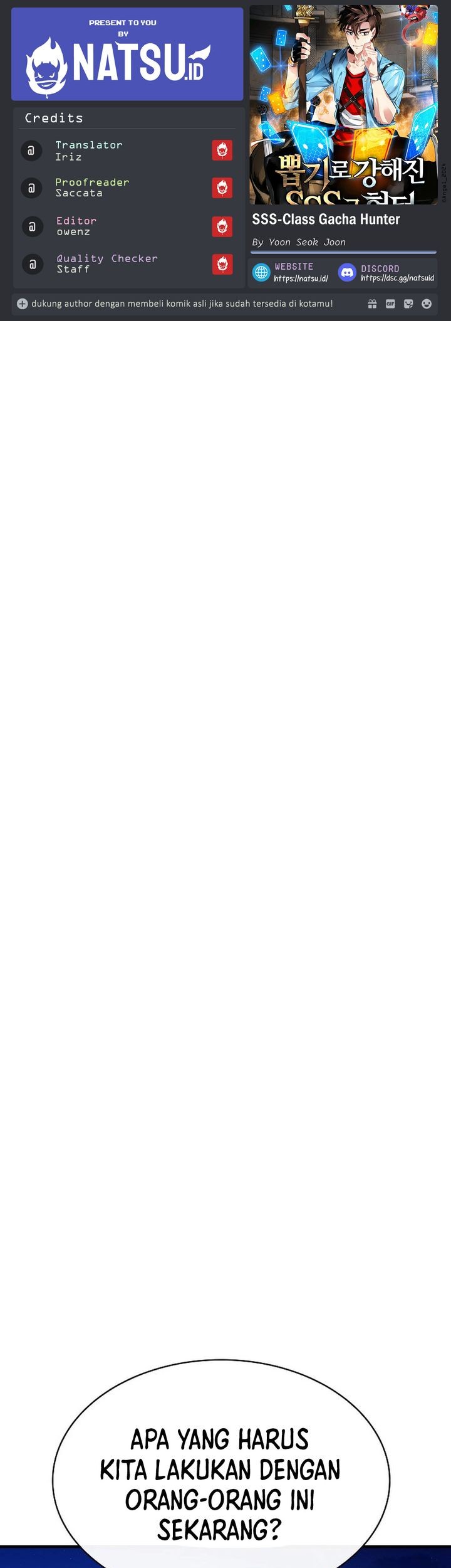 Baca Komik SSS-Class Gacha Hunter Chapter 104 Gambar 1