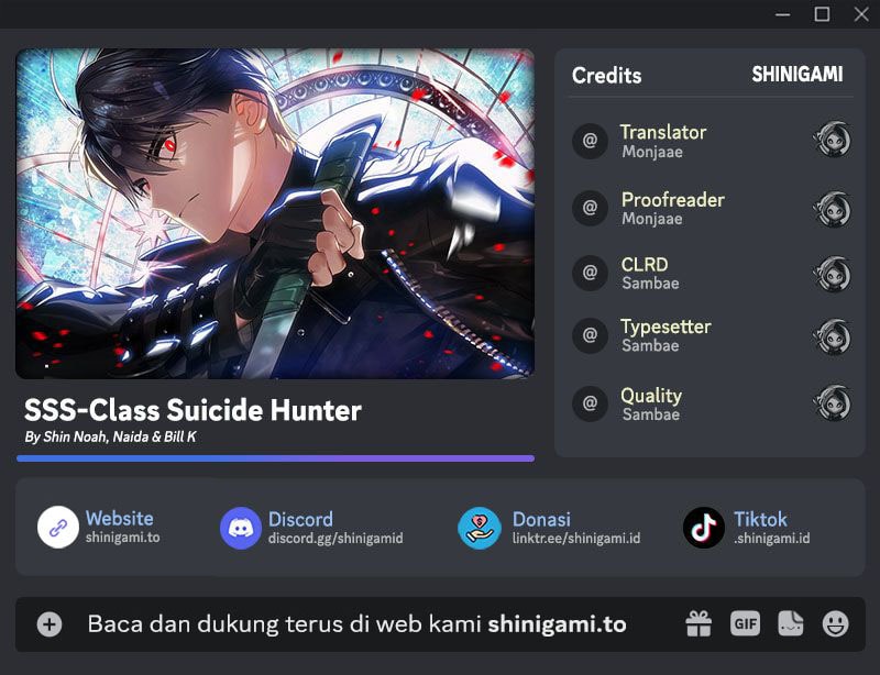 Baca Komik SSS-Class Suicide Hunter Chapter 145 Gambar 1