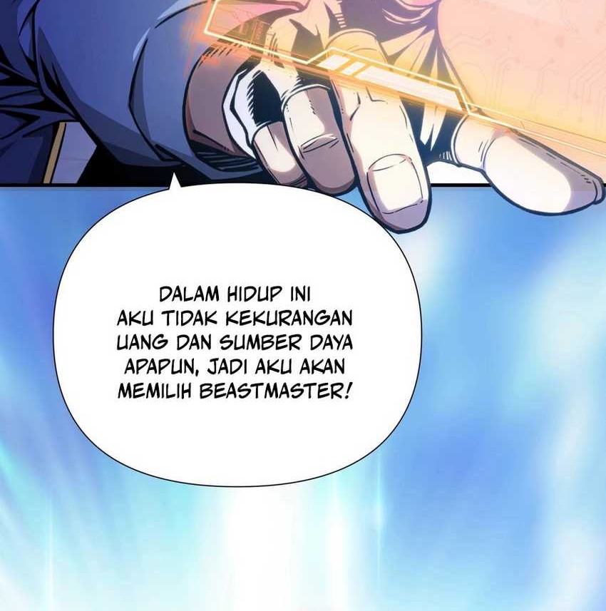 Start by changing your job to the God of Wealth and taming billions of divine pets! Chapter 1 Gambar 63