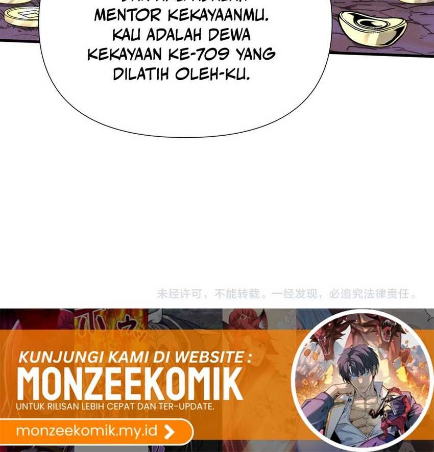Start by changing your job to the God of Wealth and taming billions of divine pets! Chapter 1 Gambar 76