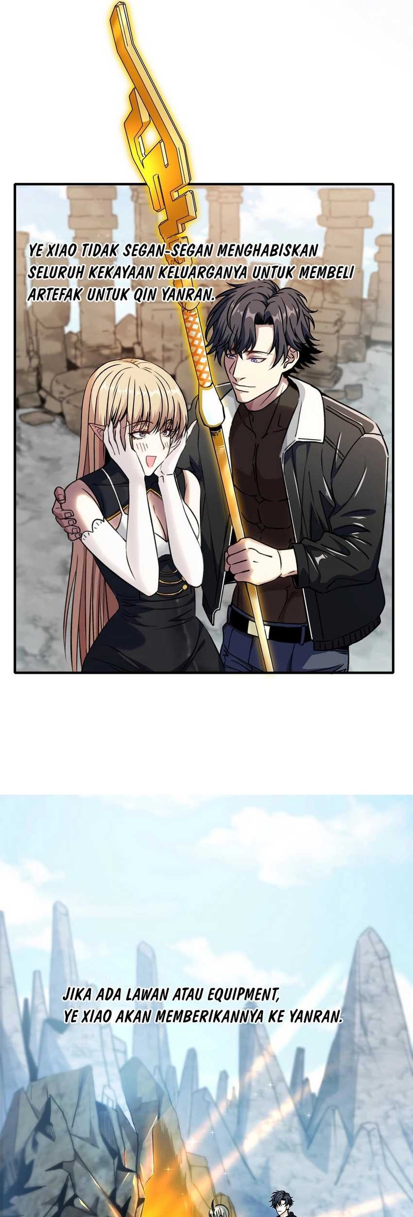 Start by changing your job to the God of Wealth and taming billions of divine pets! Chapter 1 Gambar 12