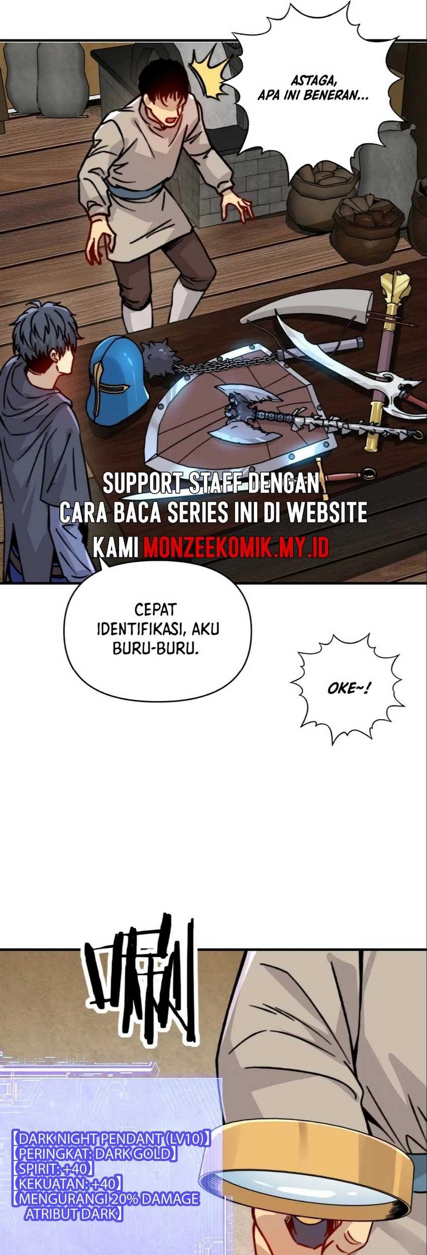 Start by changing your job to the God of Wealth and taming billions of divine pets! Chapter 10 Gambar 4