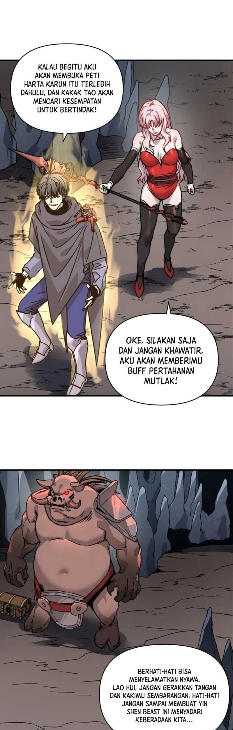 Start by changing your job to the God of Wealth and taming billions of divine pets! Chapter 12 Gambar 27