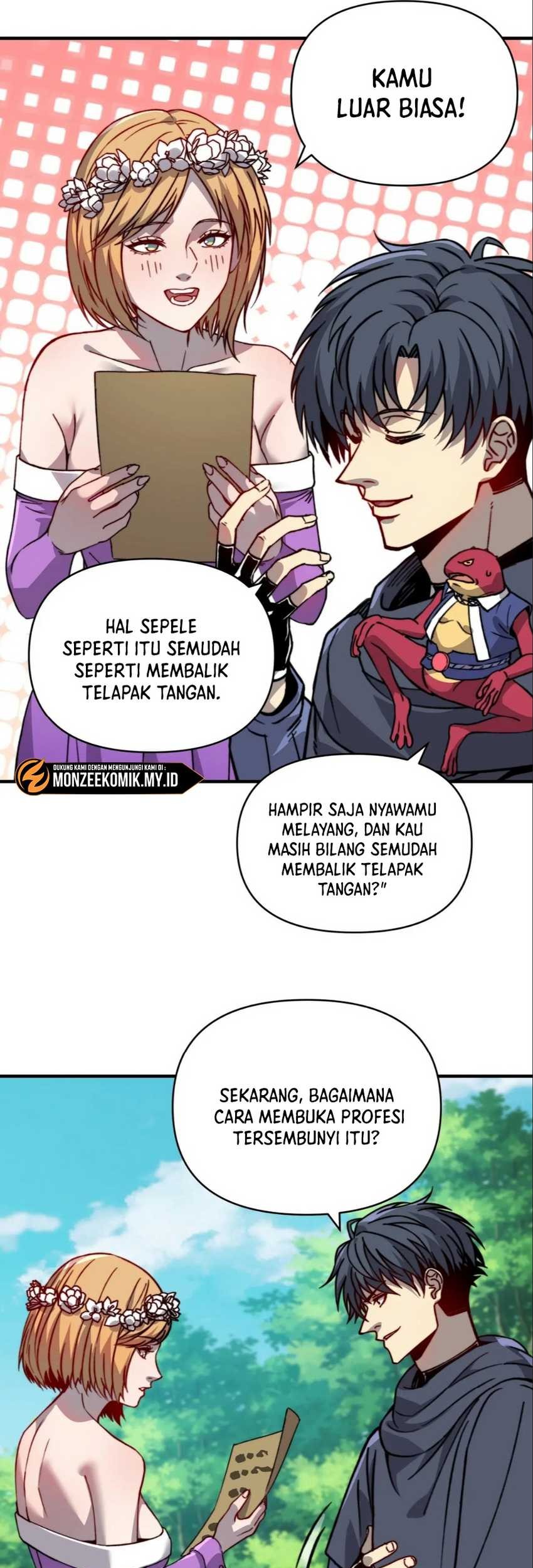 Start by changing your job to the God of Wealth and taming billions of divine pets! Chapter 13 Gambar 36
