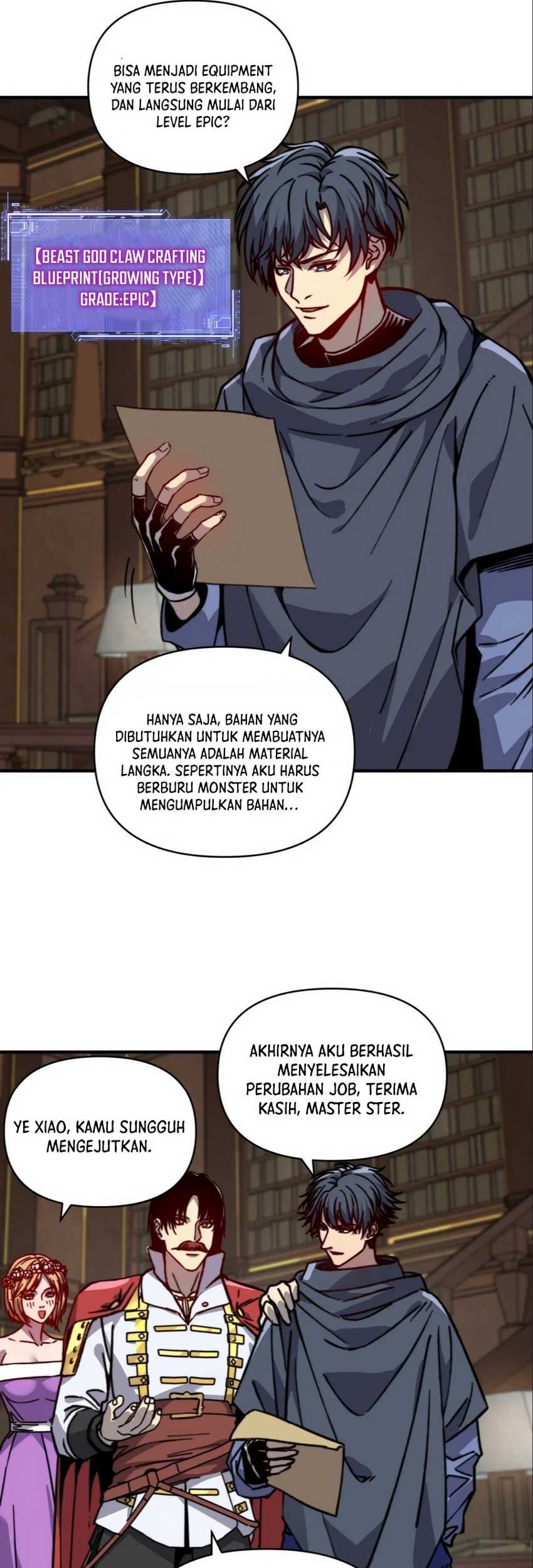 Start by changing your job to the God of Wealth and taming billions of divine pets! Chapter 14 Gambar 18