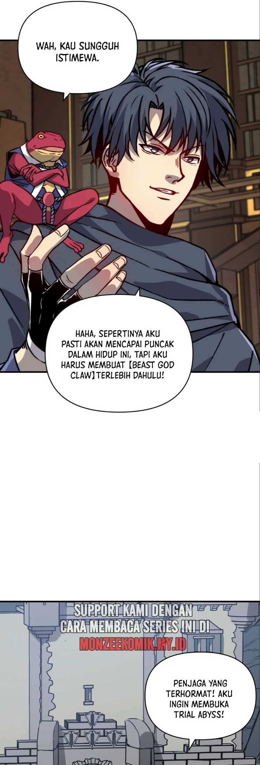 Start by changing your job to the God of Wealth and taming billions of divine pets! Chapter 14 Gambar 20