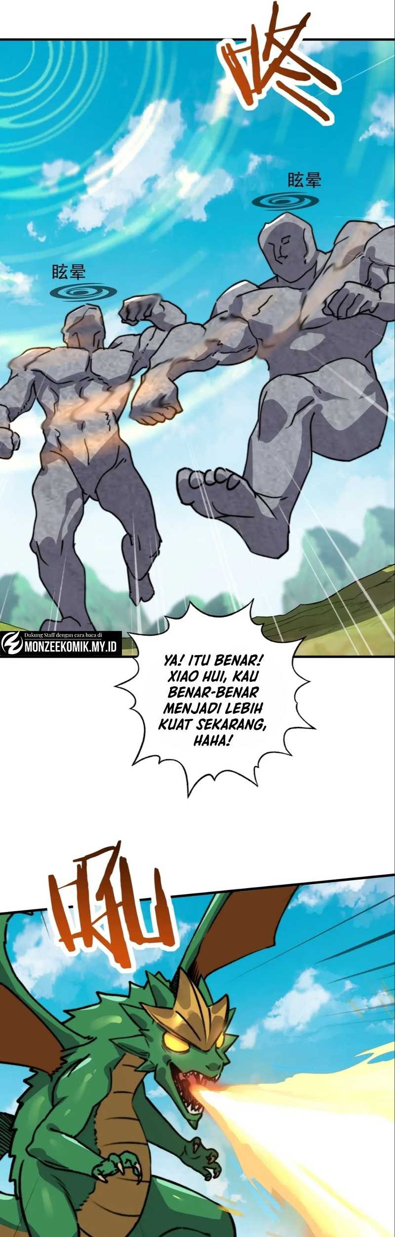 Start by changing your job to the God of Wealth and taming billions of divine pets! Chapter 15 Gambar 29