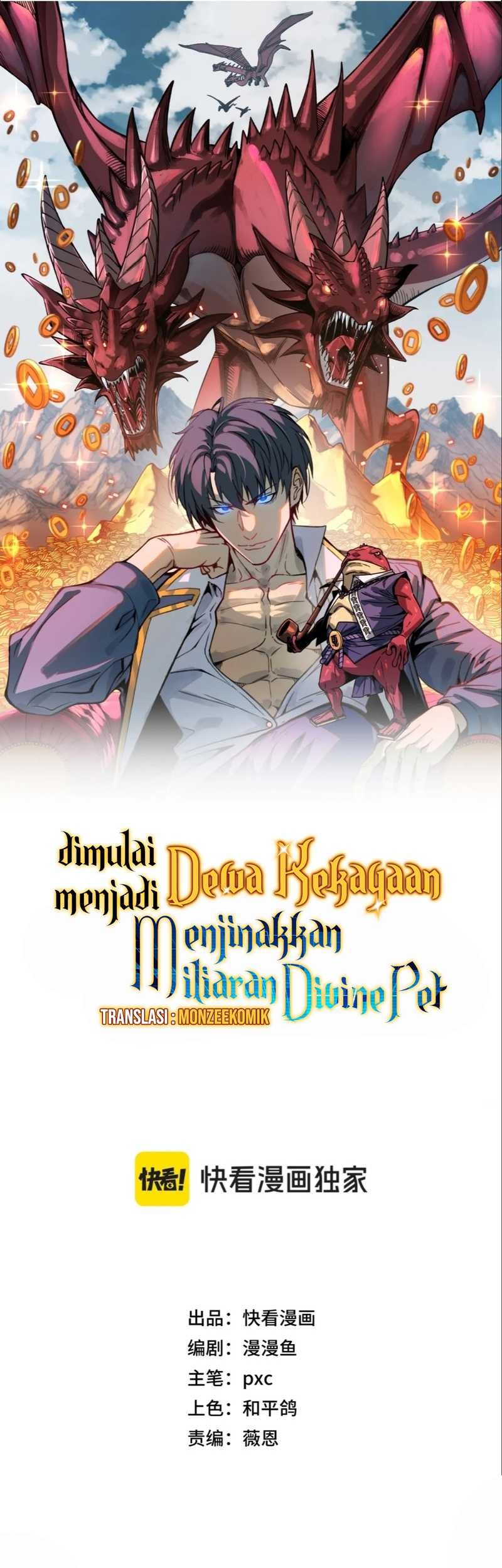 Start by changing your job to the God of Wealth and taming billions of divine pets! Chapter 15 Gambar 7