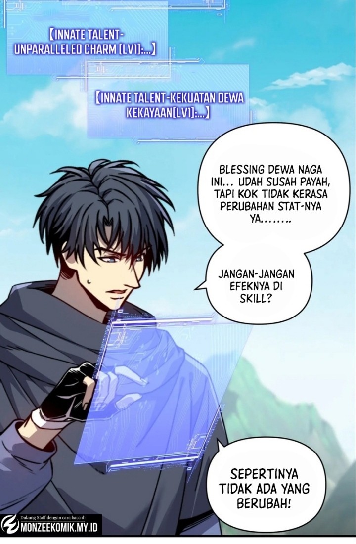 Start by changing your job to the God of Wealth and taming billions of divine pets! Chapter 16 Gambar 37