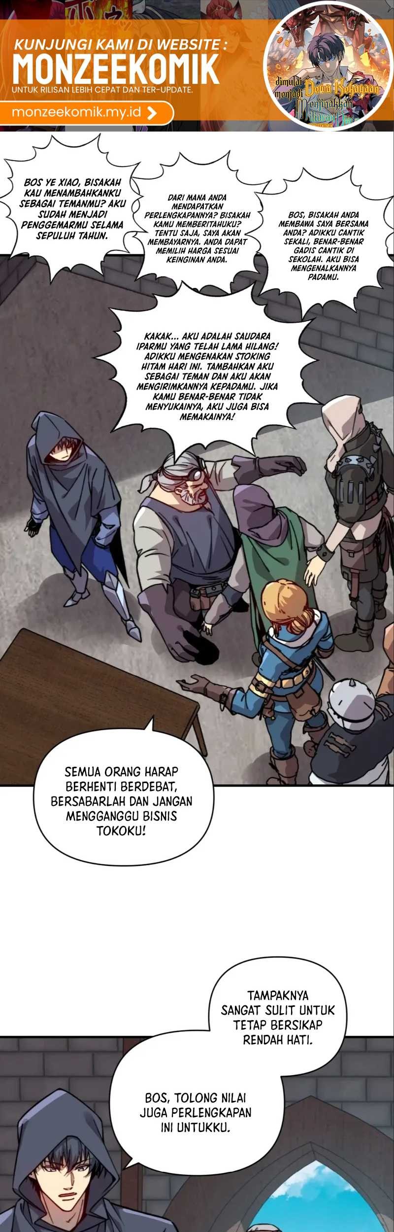 Start by changing your job to the God of Wealth and taming billions of divine pets! Chapter 18 Gambar 3