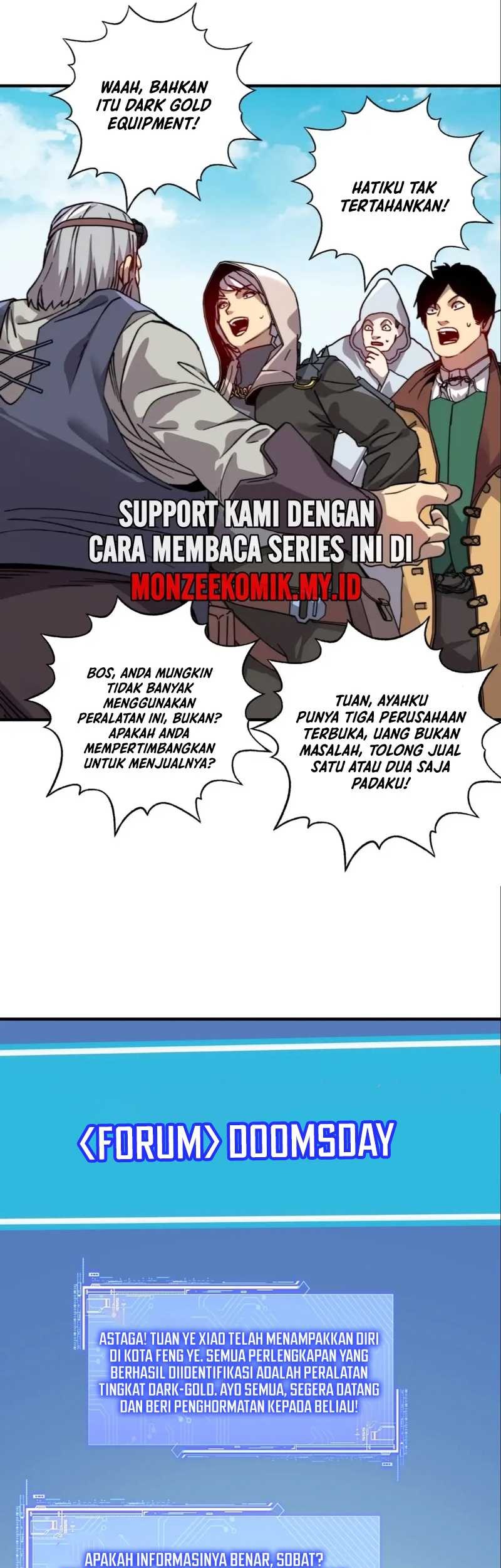 Start by changing your job to the God of Wealth and taming billions of divine pets! Chapter 18 Gambar 5