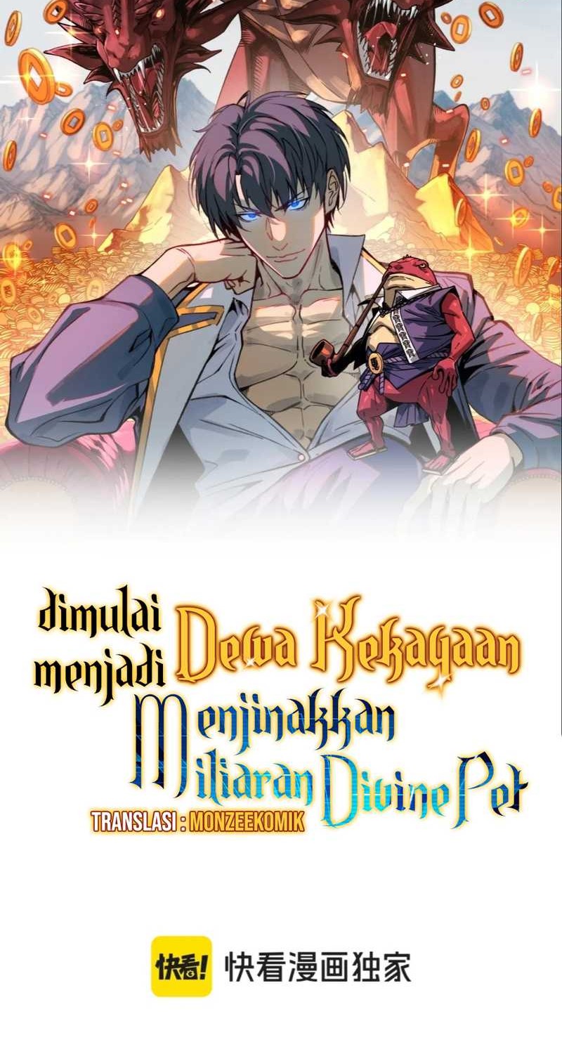 Start by changing your job to the God of Wealth and taming billions of divine pets! Chapter 18 Gambar 8