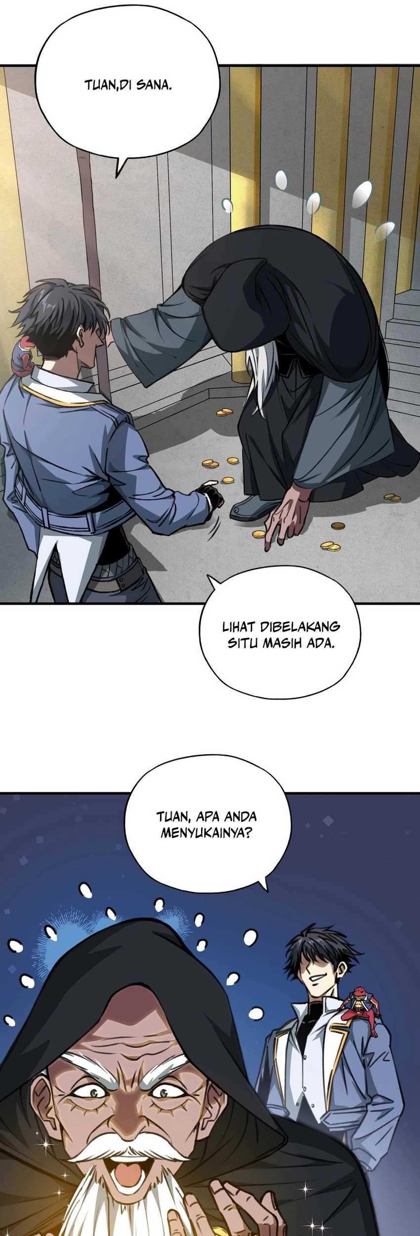 Start by changing your job to the God of Wealth and taming billions of divine pets! Chapter 2 Gambar 33