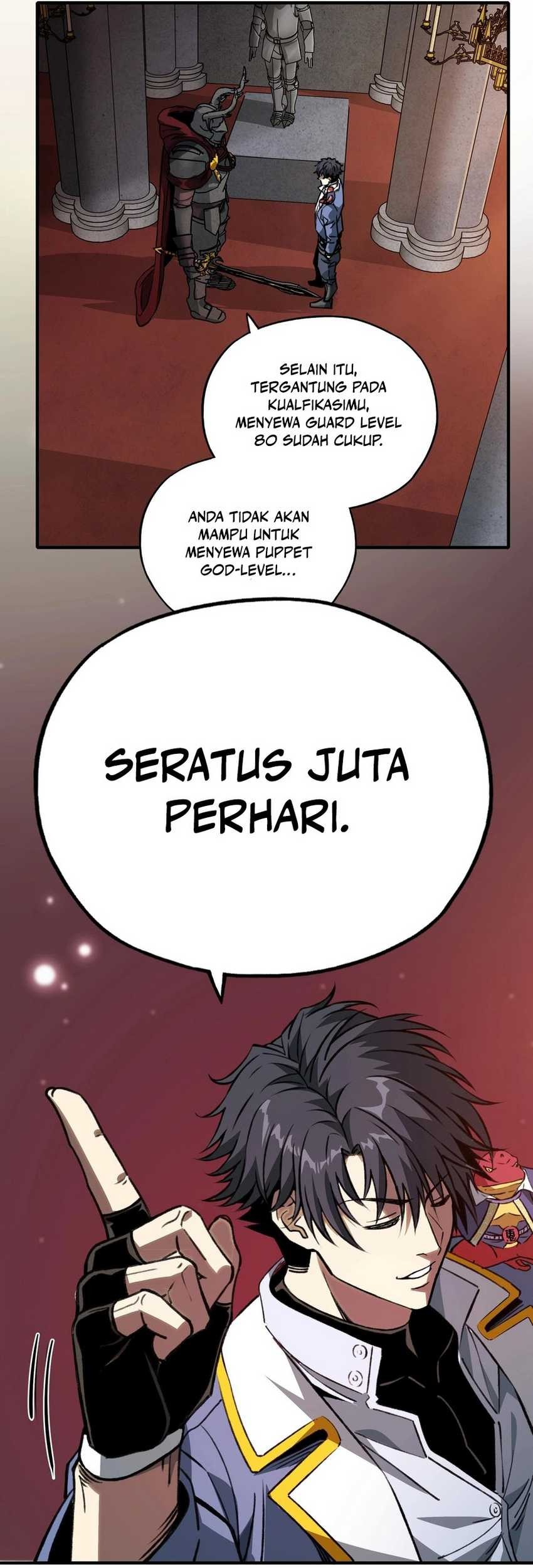 Start by changing your job to the God of Wealth and taming billions of divine pets! Chapter 2 Gambar 42