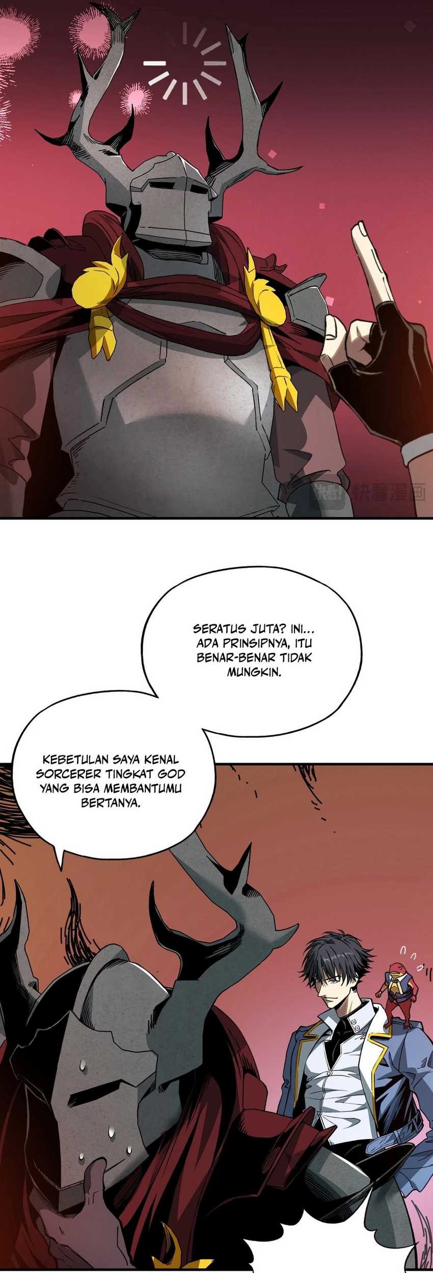 Start by changing your job to the God of Wealth and taming billions of divine pets! Chapter 2 Gambar 44