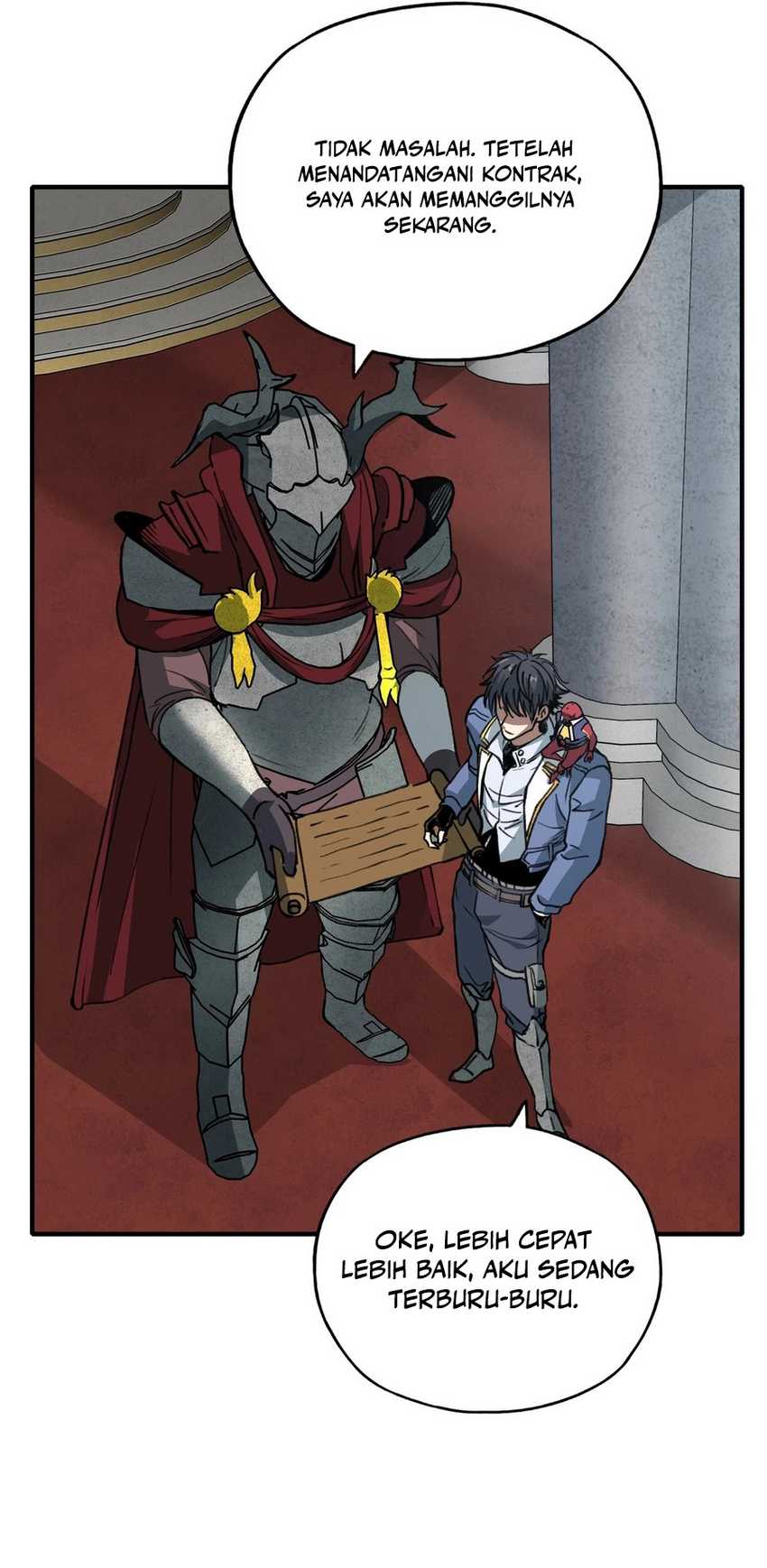 Start by changing your job to the God of Wealth and taming billions of divine pets! Chapter 2 Gambar 48