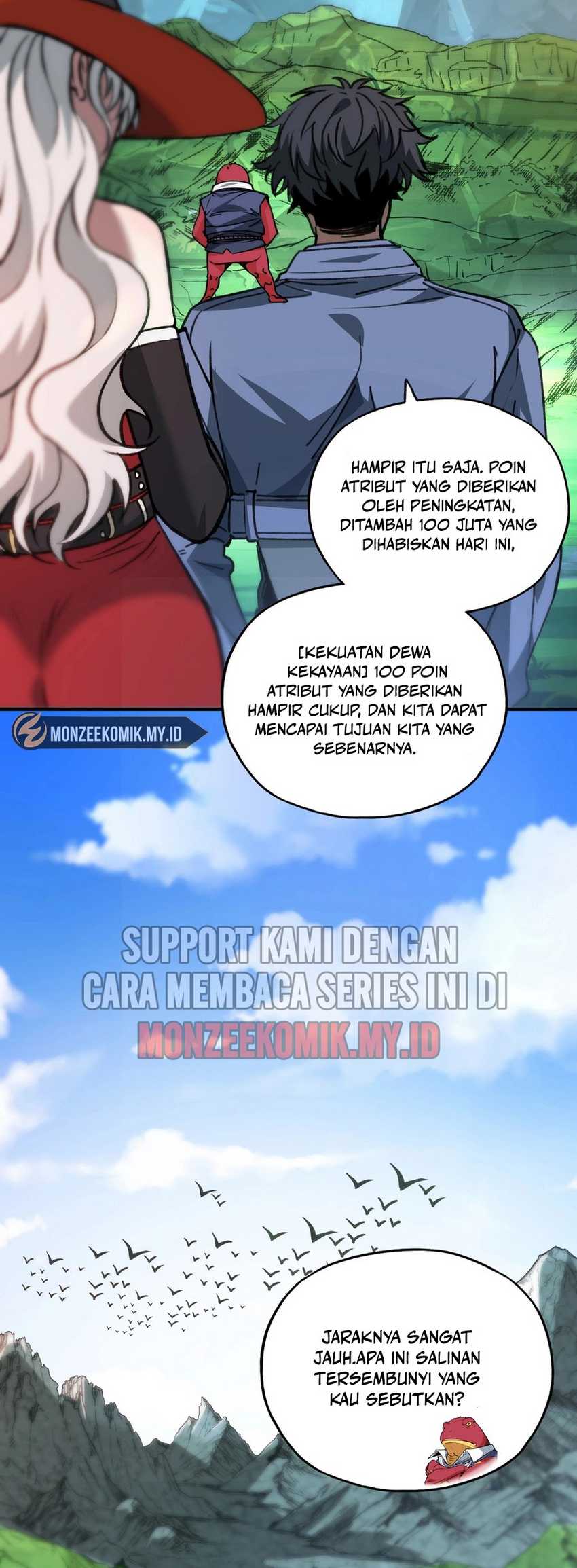 Start by changing your job to the God of Wealth and taming billions of divine pets! Chapter 2 Gambar 63