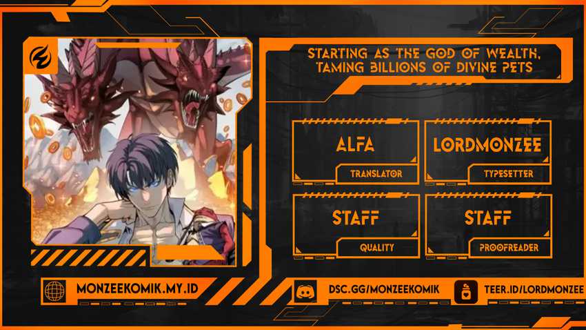 Baca Komik Start by changing your job to the God of Wealth and taming billions of divine pets! Chapter 22 Gambar 1