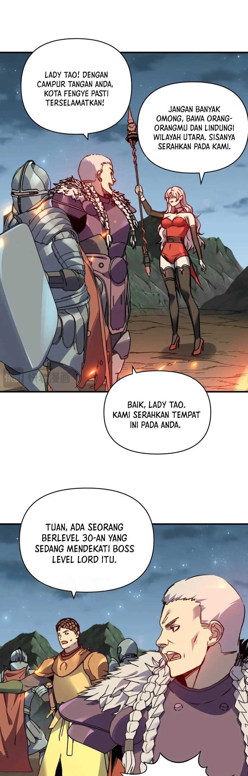 Start by changing your job to the God of Wealth and taming billions of divine pets! Chapter 22 Gambar 22