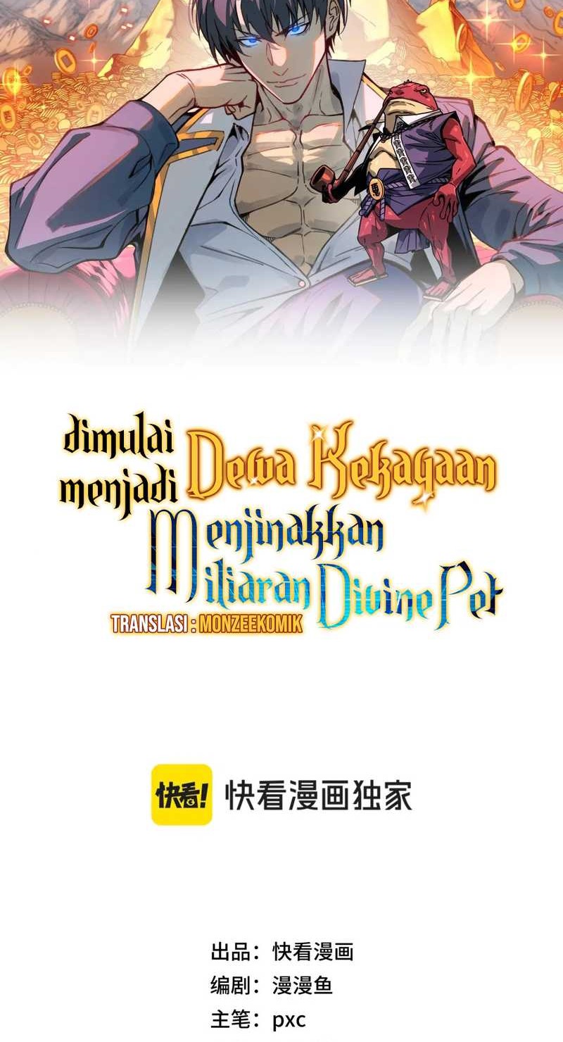 Start by changing your job to the God of Wealth and taming billions of divine pets! Chapter 24 Gambar 5