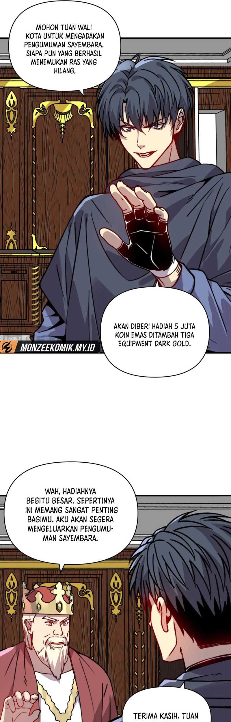 Start by changing your job to the God of Wealth and taming billions of divine pets! Chapter 24 Gambar 8