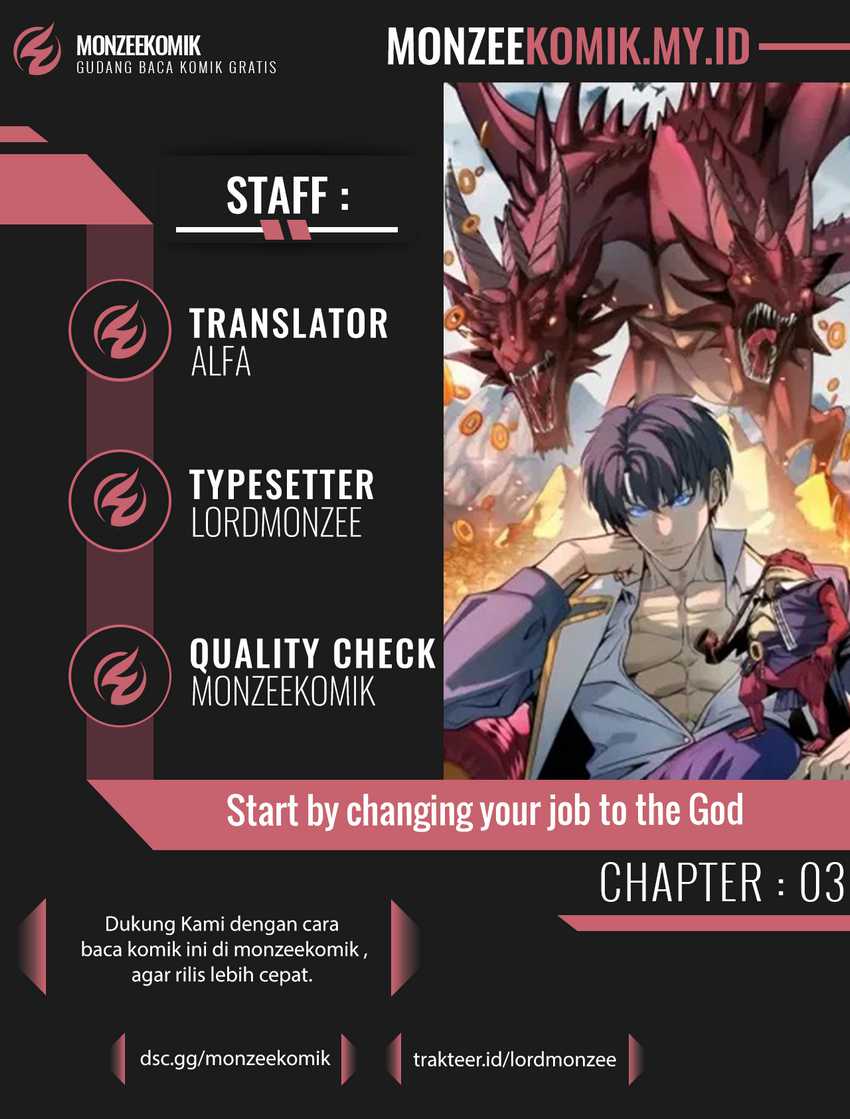Baca Komik Start by changing your job to the God of Wealth and taming billions of divine pets! Chapter 3 Gambar 1