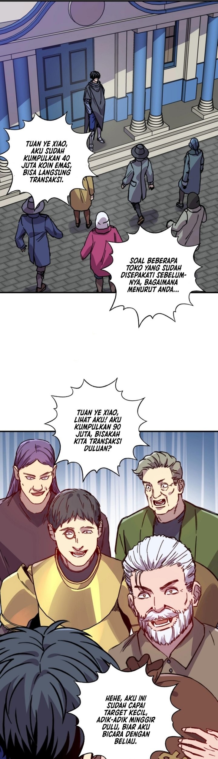 Start by changing your job to the God of Wealth and taming billions of divine pets! Chapter 32 Gambar 18