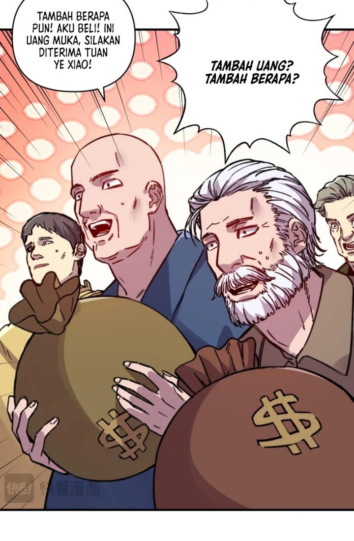 Start by changing your job to the God of Wealth and taming billions of divine pets! Chapter 32 Gambar 21