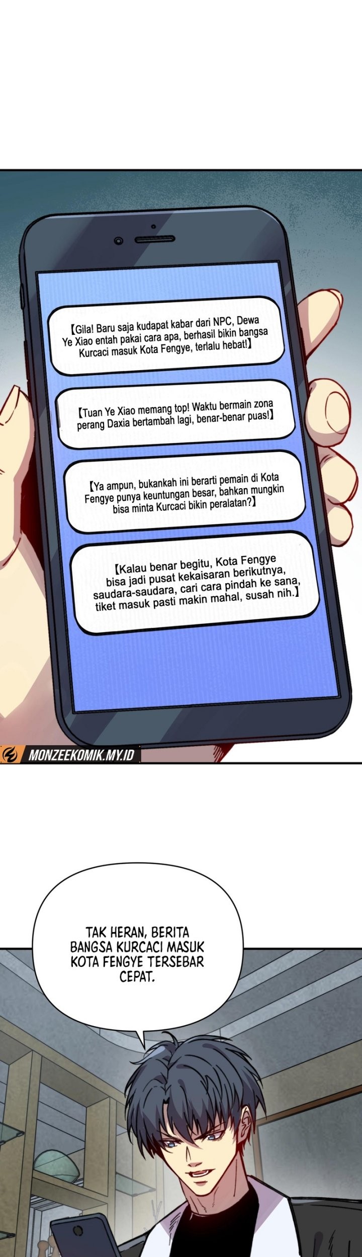 Start by changing your job to the God of Wealth and taming billions of divine pets! Chapter 32 Gambar 24